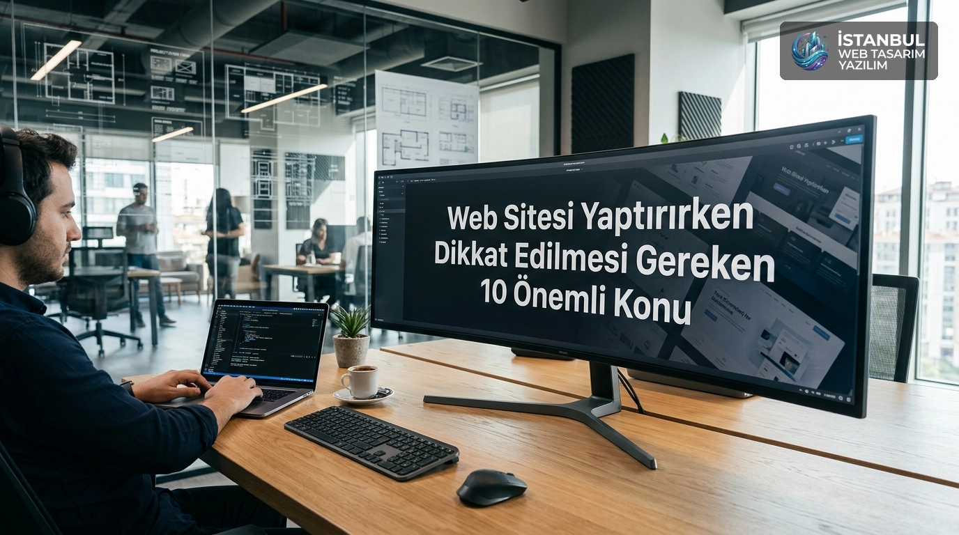 Web Sitesi Yaptırırken Dikkat Edilmesi Gereken 10 Önemli Konu